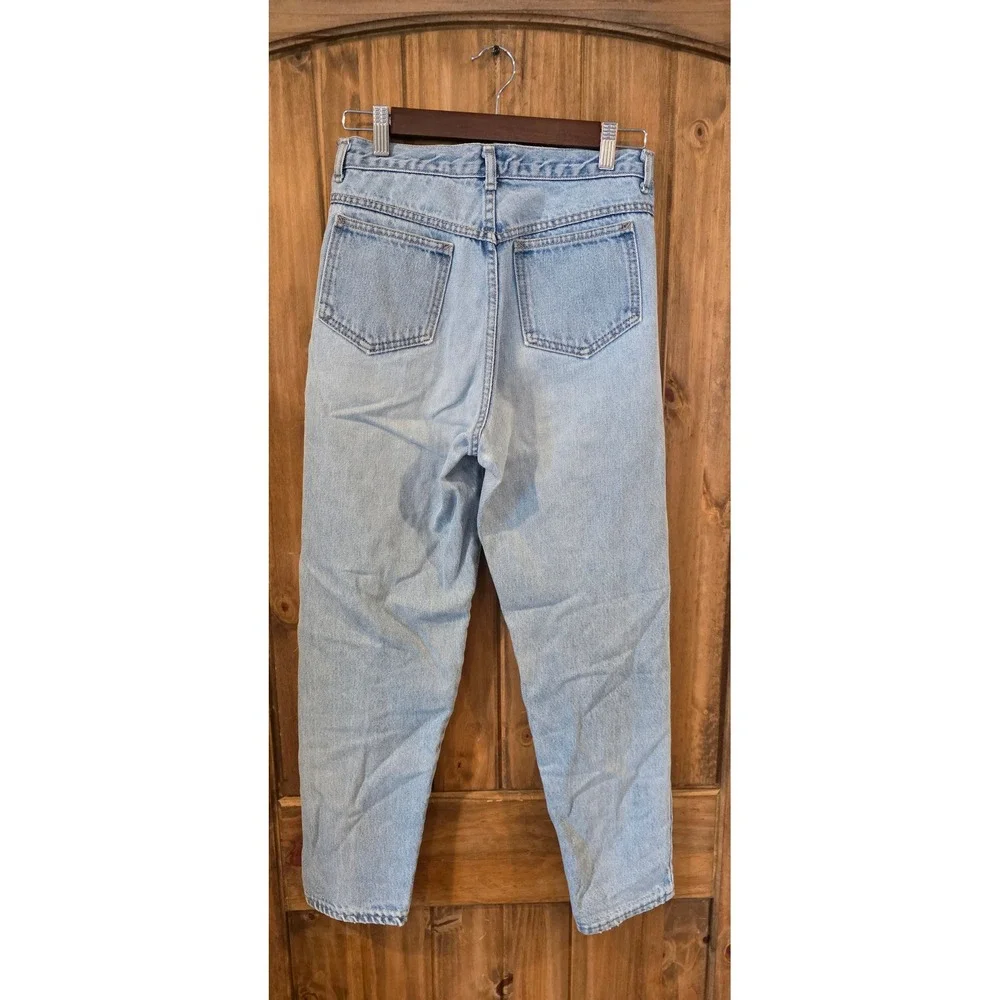 Calvin‎ Klein Jeans Women 10 Light Blue Excellent Vintage High Waist Mom Tapered